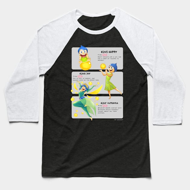 Joy Evolutions Baseball T-Shirt by disneyevolutions